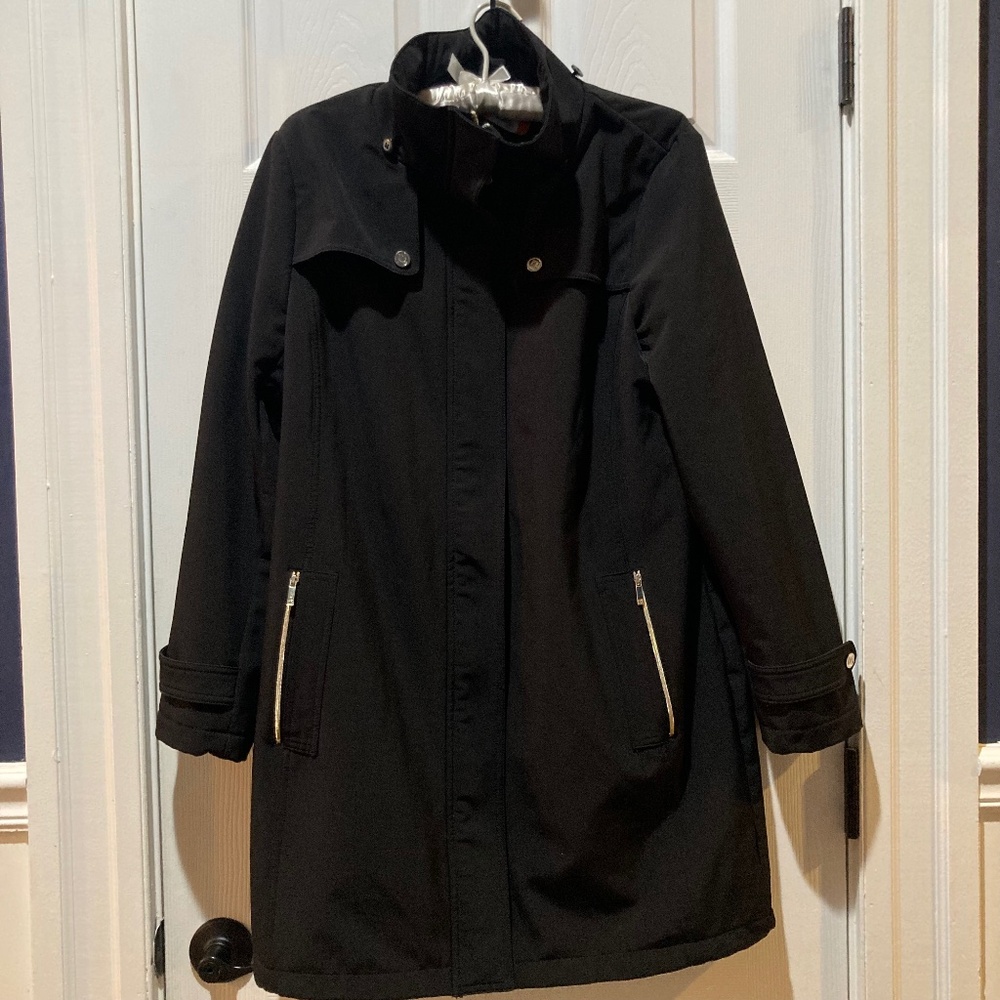 Ivanka Trump Black Trench Coat (L)